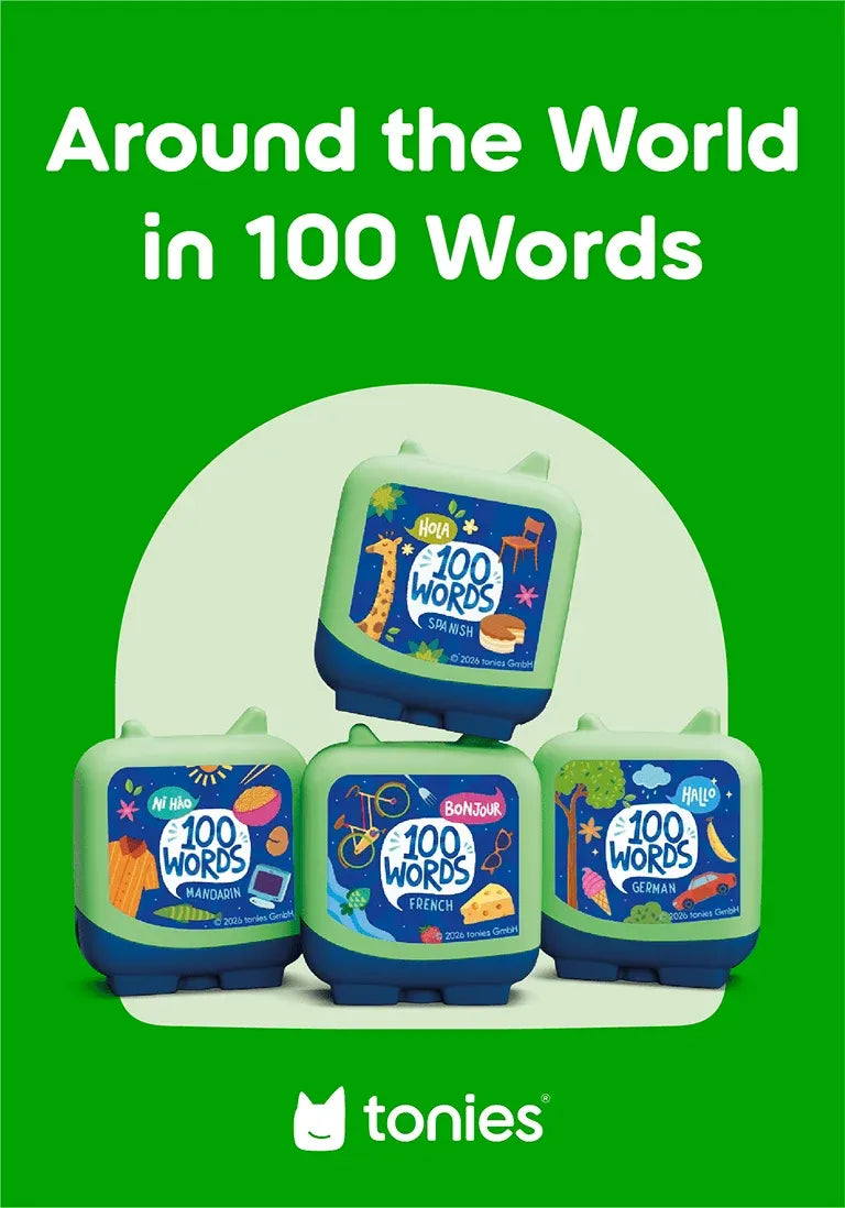 Around the World in 100 Words Pocket Tonies - 4 Pack