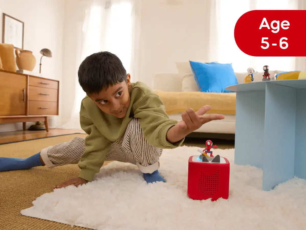 Subscription: Educational, Song, Story Tonies for 5-6 years