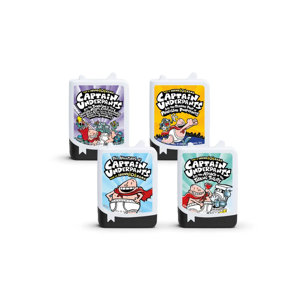 Captain Underpants Book Tonies - 4 Pack